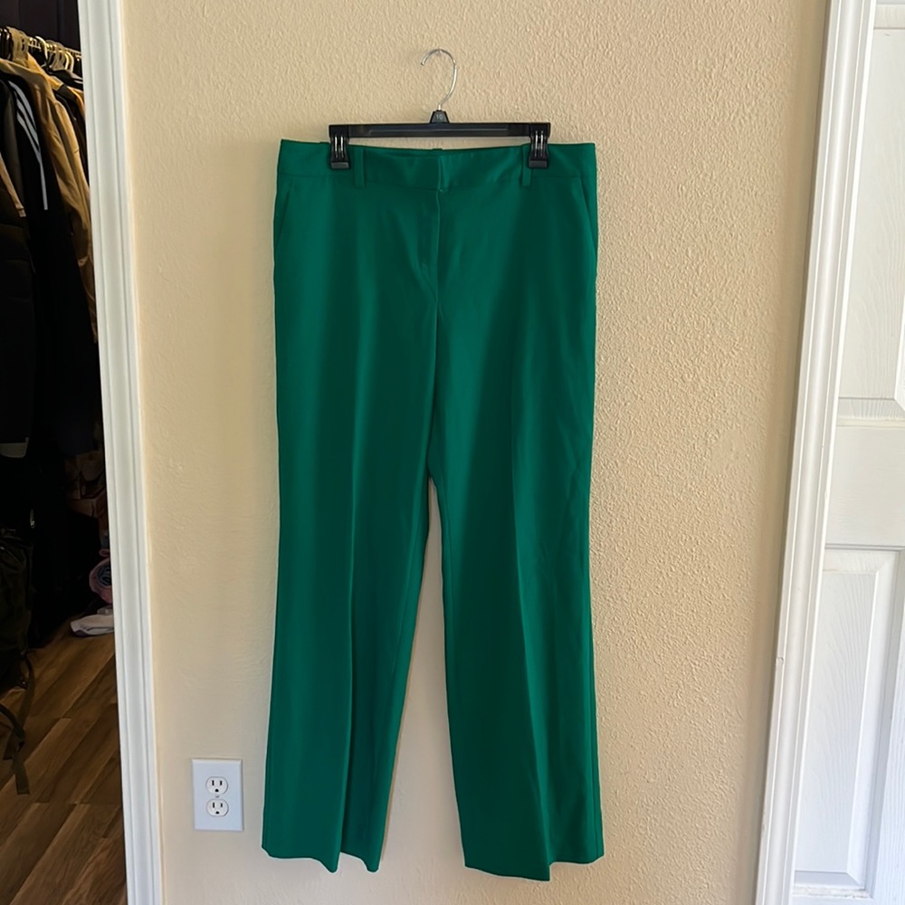 The Limited brand trouser, size 10, Green